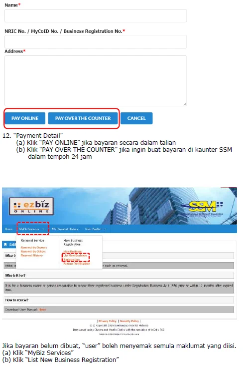 PANDUAN DAFTAR SYARIKAT ENTERPRISE SSM - MalaysiaBiz.Net
